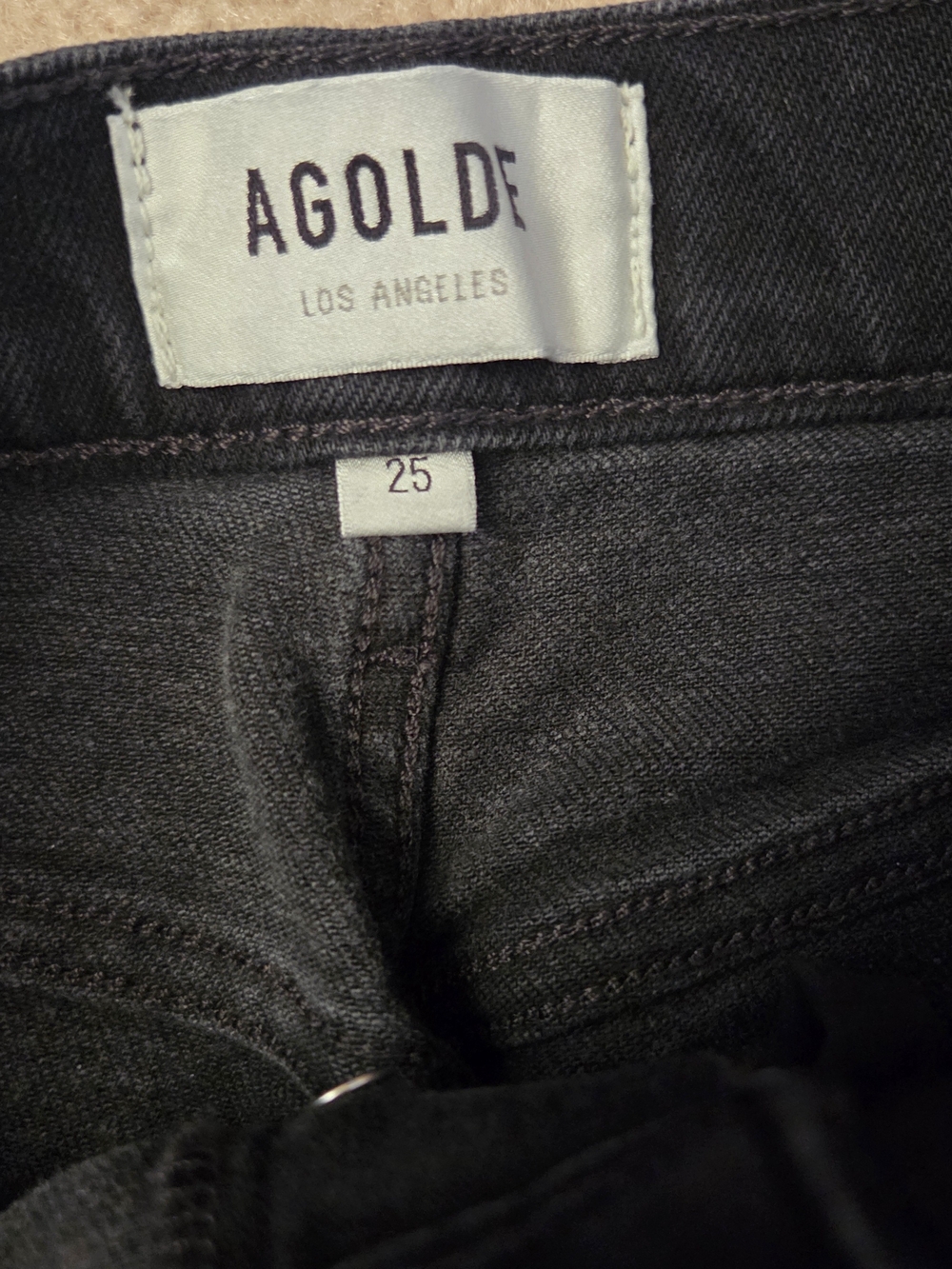 Agolde Riley High Rise Straight Crop Size 25 - Picture 4 of 8